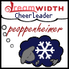 peoppenheimer: A cheerleader sheepy. (cheerleader)