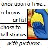 anthimeria: Comic book panels (Sequential Art)