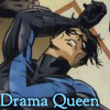 ext_6171: Nightwing pressing the back of a hand melodramatically to his brow (actually unconscious; cropped comic panel) (kitty: Tara (not Terra) and Jack)