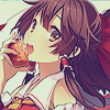 scatteredspirit: (Reimu | Yet another snack)