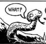 lamashtar: Snake says, "What?" (What?)