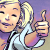 greenet: (Comic: Harley thumbs up)