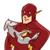 turntap: ([justice league unlimited] Turntap2, Flash + Goat)