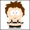 lannamichaels: South park image generator: A Hugh Grant avatar wearing a harness. (hugh meep)