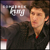 lannamichaels: Evan Lysacek in his Carmen costume. Text: Comeback king. (evan comeback)