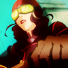 mix_it_up: Asami in her goggles and helmet, gripping the handlebars of her moped. ([driving] daredevil)
