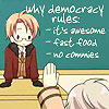 pyrrhiccomedy: (democracy rules)