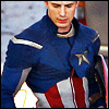 thekidfrombrooklyn: steve in the modern captain costume (captain - suited up)