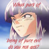 beccastareyes: Image of man (Xellos) looking annoyed.  Text: What part of being of pure evil do you not get? (Being of pure evil)