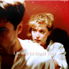 tree: mulder and scully from 'ice'; text: i want to trust you ([xf] and by trust)