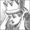 awatson: tenniel's picture of alice adjusting her crown (Default)