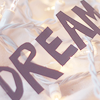 sarken: text: dream (over white lights) ([misc] feel dizzy light and free)