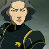 lizbee: Mid-shot of Lin Beifong, a slight pout on her lips (LoK: Lin (pout))