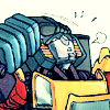 swordage: Sunstreaker relaxing. (tf Sunstreaker peaceful)