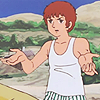 ext_81845: amuro ray from mobile suit gundam, in his underwear, from the doan's island episode (WTF?!)