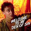 randombastary: (TH Welcome to My Den of Sin)