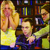 liviapenn: penny and leonard look on in horror (bbt: oh the humanity)