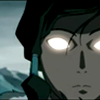 gottadealwithit: Facing the viewer, eyes glowing white ([Avatar] Avatar Korra)