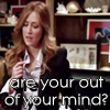 lilly_c: Maura wearing Jane's clothes are you out of your mind white text (Maura - are you out of your mind)