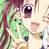 lovechronicle: (^_____~ / V)