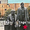 j00j: Marx/Engels=OTP with red star instead of heart (marx/engels)