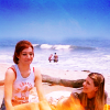 verity: willow and tara on the beach (willow + tara (beach!))