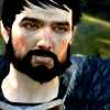 fluffybeard: (♣ Teasing Hawke)