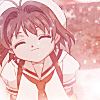 tinknevertalks: Happy smiley Sakura. (Card Captor Sakura: Sakura - rollerbladi)