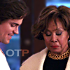 copracat: June and Neal from White Collar with the text OTP (June/Neal OTP)