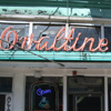 heuradys: neon sign over entryway to Ovaltine cafe in Vancouver (ovaltine)