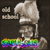 hokuton_punch: Screenshot of the First Doctor in a feathered hat with the caption, "old school fabulous." (doctor who fabulous)