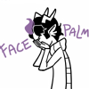 unconchonable: (FACE+PALMS)