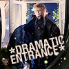 cinco: Jareth likes to make a dramatic entrance (movies: labyrinth: jareth's dramatic ent)