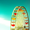 unavee: Red and yellow ferris wheel (ferris wheel)