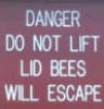 tim: "Bees may escape" (bees)