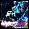 maewyn: a stylized human shape overlaid on the constellation Aquarius; text: "Aquarius" (aquarius)