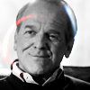 kass: Leo McGarry, in black and white. (leo)