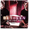 paian: Jack and Daniel, caption 'between you and me.' (jd between you & me by tiniowien)