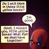samwise: Deadpool (Comic → Yellow Boxes)
