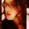 anaraine: Darcy Lewis, wearing her glasses, with her head tilted to the side. ([marvel] ms darcy lewis)