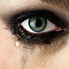 alwayswondered: A closeup of a crying eye. (hard times)