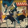 matchsticks_p: Batman on a bike (to the batbike!)