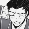 takethat: Phoenix scratching the back of his head and laughing. (headscratch)