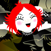 ex_we935: Ruby Gloom, with her hands up in glee! (Kerry - Yay!)