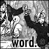 kaigou: Ed & Ling bumpfist. (2 word)