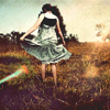 without_wings: ((art) Girl running through field)