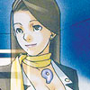 dcupsofjustice: Ghost Mia, looking off-screen at Phoenix Wright with soft smile. ([o] soft smile)