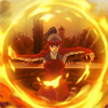 damkianna: A cap of Korra from The Legend of Korra, Firebending. (And a Firebender.)