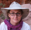 lavendersparkle: Me wearing a hat in Petra (hat)