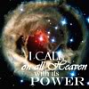 cadenzamuse: "I call on all heaven with its power" prayer over picture of outer space (at tara in this fateful hour)